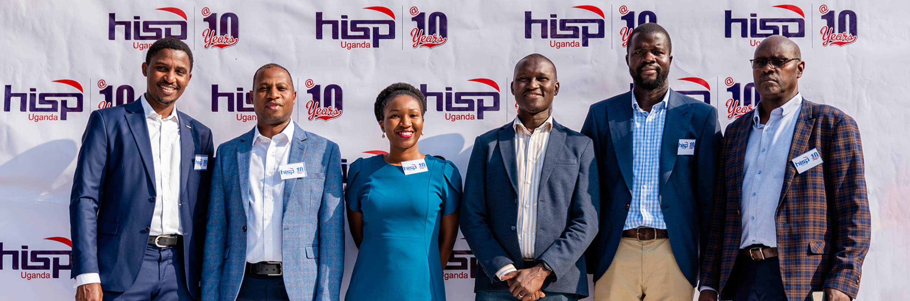 HISP Uganda team members during a collaborative session